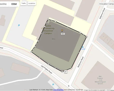 immage showing instant geofencing alerts