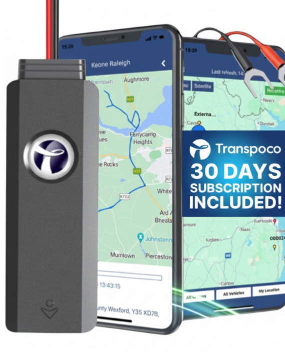 GPS Tracker for Vehicles GS900 4G with 30 days of subscription